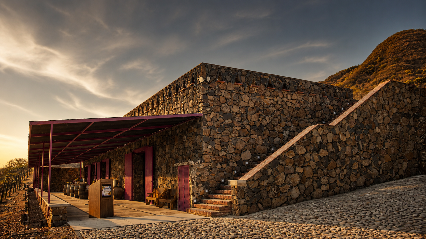 Cava Chalupo, construida en piedra entre las montañas de San Luis Soyatlán